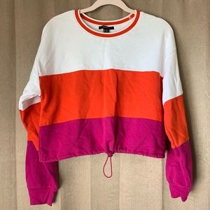 Forever 21 Striped Sweatshirt